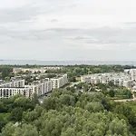Baltic Emerald Cozy Near The Sea And Polsat Arena Stadion Stadium With Roof Terrace Free Parking Letnica Apartament *