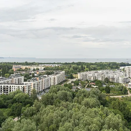 Baltic Emerald Cozy Near The Sea And Polsat Arena Stadion Stadium With Roof Terrace Free Parking Letnica דירה *