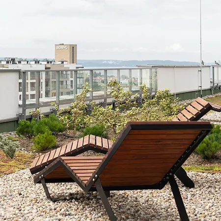 Baltic Emerald Cozy Near The Sea And Polsat Arena Stadion Stadium With Roof Terrace Free Parking Letnica *