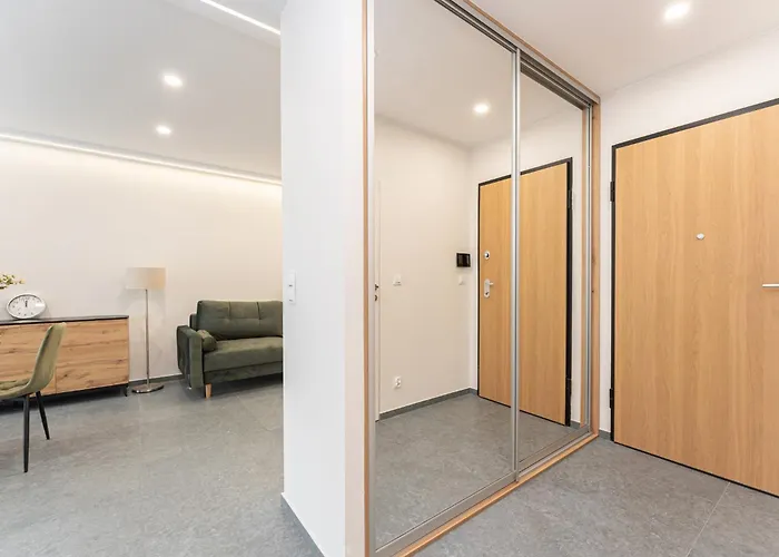 Baltic Emerald Cozy Near The Sea And Polsat Arena Stadion Stadium With Roof Terrace Free Parking Letnica Gdańsk