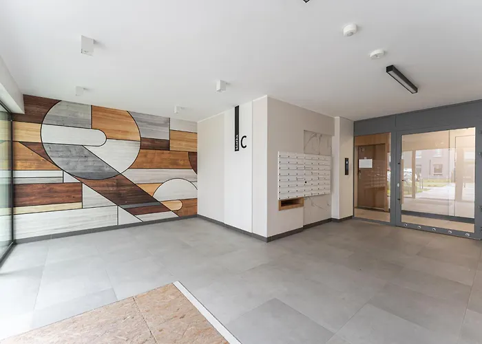 Baltic Emerald Cozy Near The Sea And Polsat Arena Stadion Stadium With Roof Terrace Free Parking Letnica Apartament Gdańsk